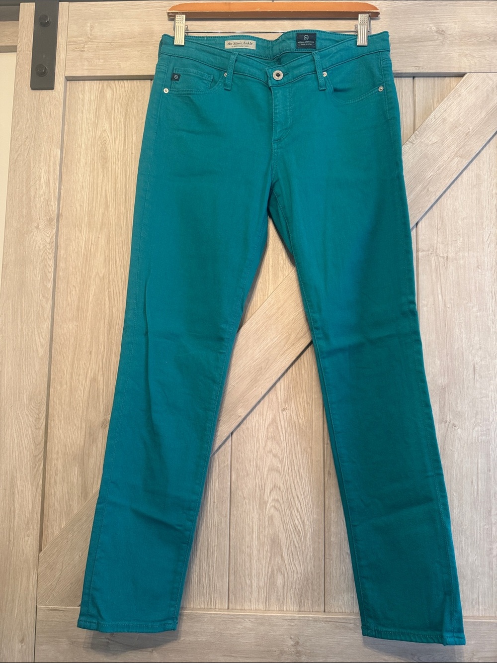 Ag Adriano Goldschmied Women's the Steve Slim Straight Leg Jeans